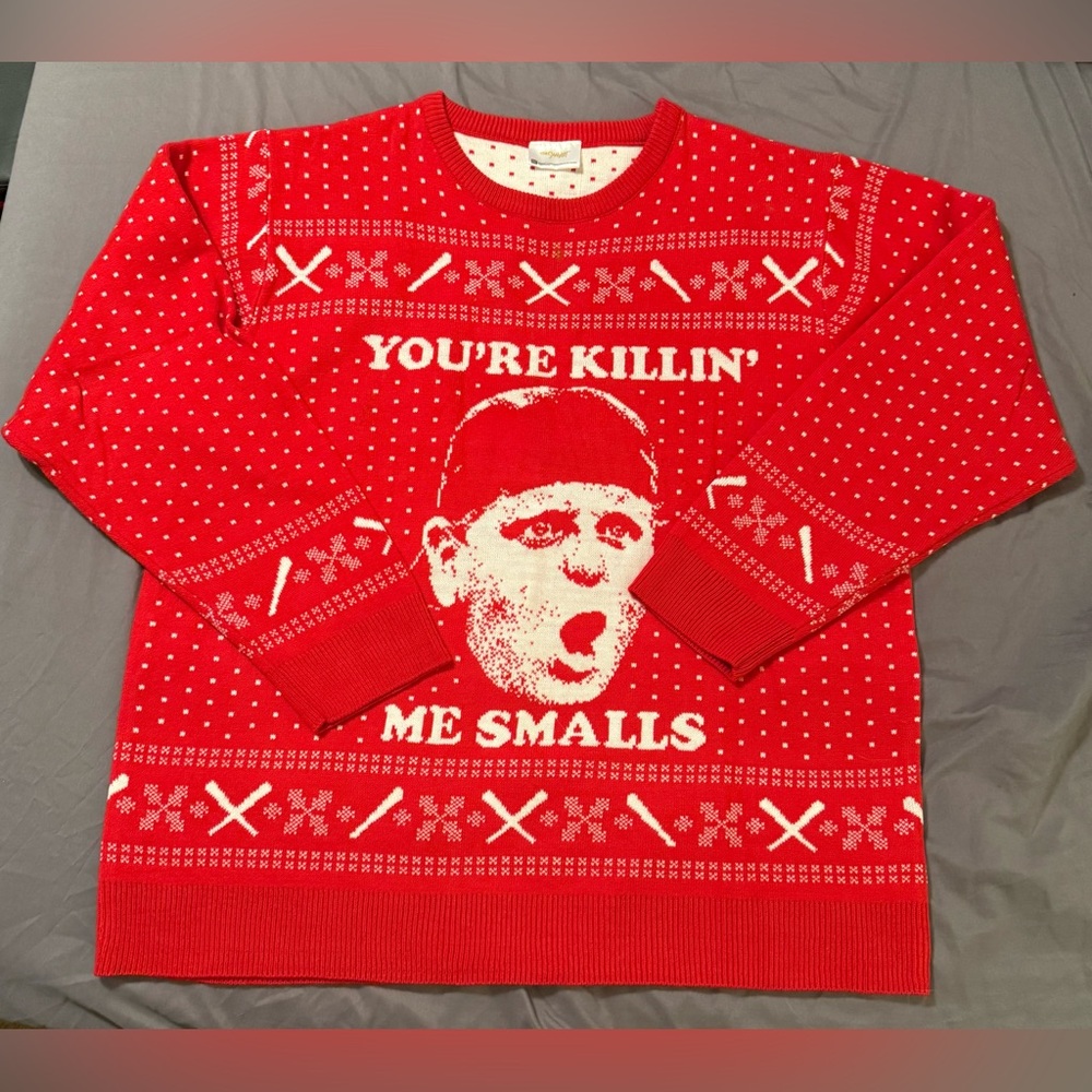 Red Graphic Men's Ugly Christmas Sweater